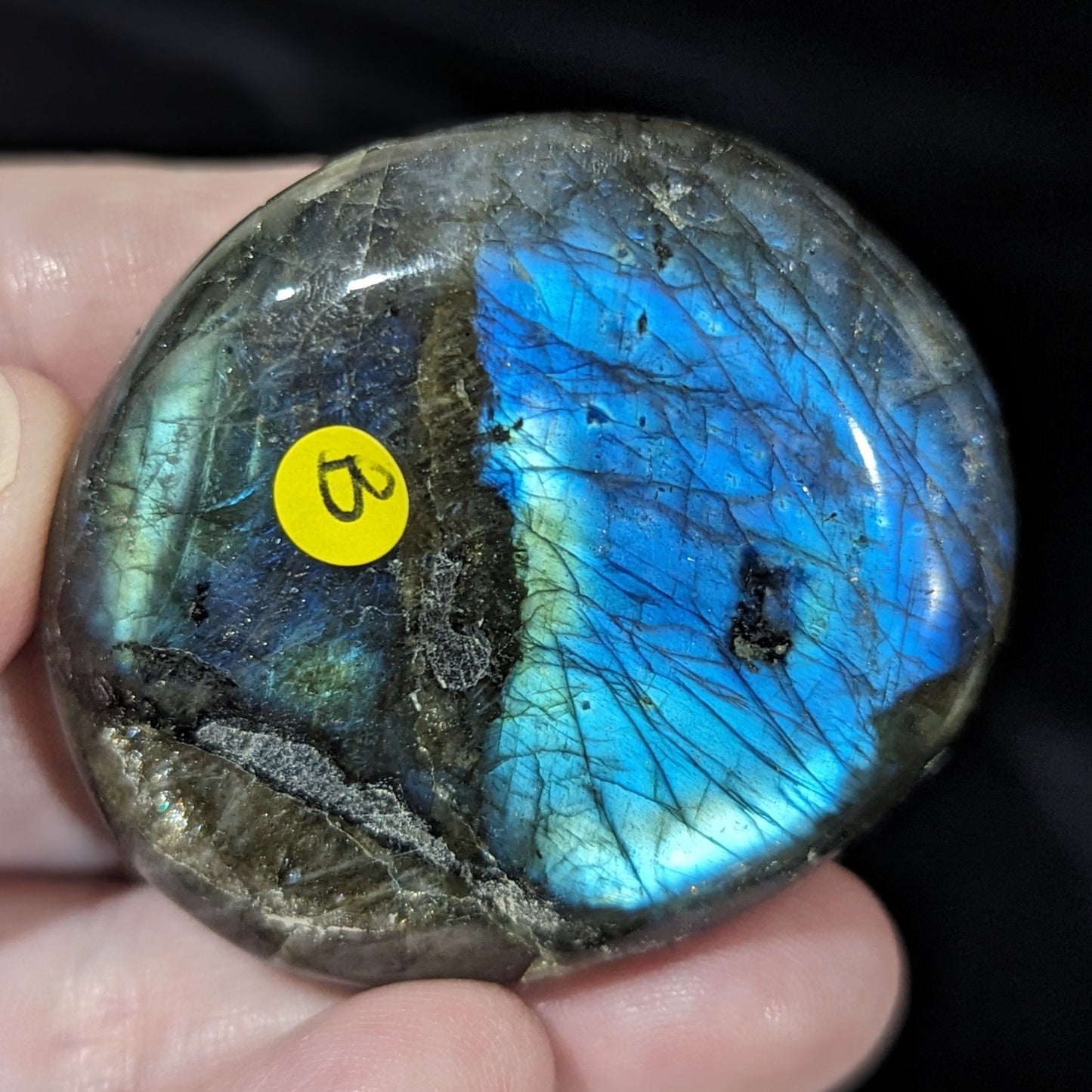 Labradorite Palm Stones ~ Flashy Labradorite