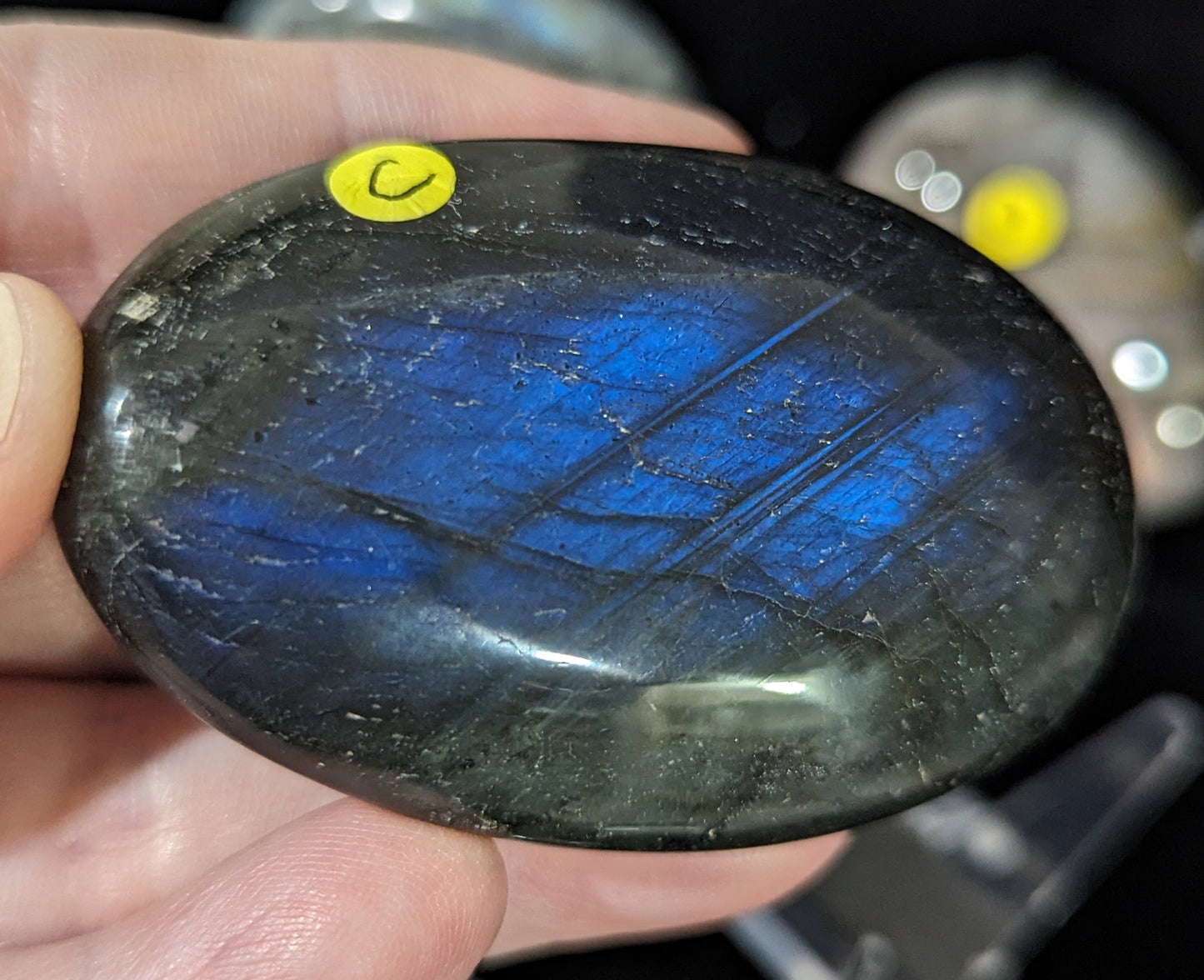 Labradorite Palm Stones ~ Flashy Labradorite