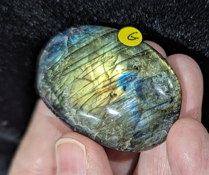 Labradorite Palm Stones ~ Flashy Labradorite