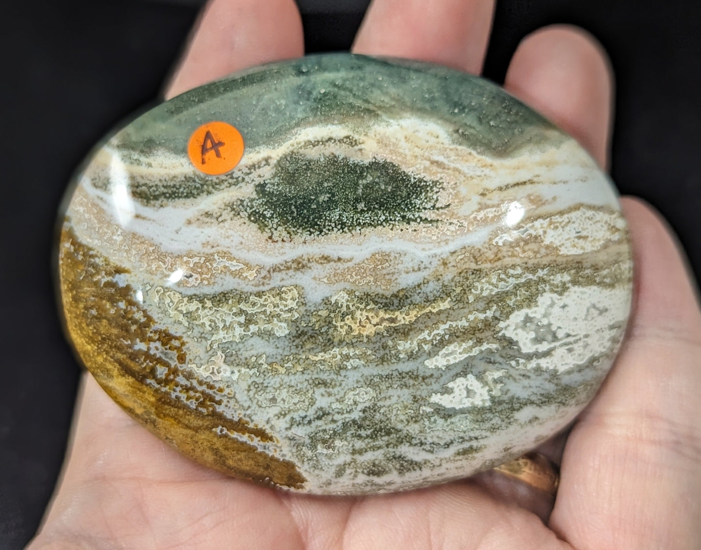 Ocean Jasper Palm Stones