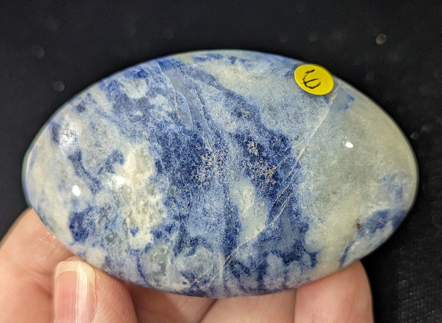 Afghanite Crystal Palm Stones ~ Afghanite Hearts