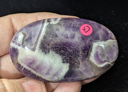 Dream Amethyst Palms ~ Chevron Amethyst Palms ~ Amethyst Palm Stones