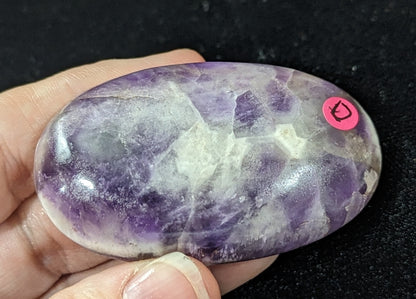 Dream Amethyst Palms ~ Chevron Amethyst Palms ~ Amethyst Palm Stones