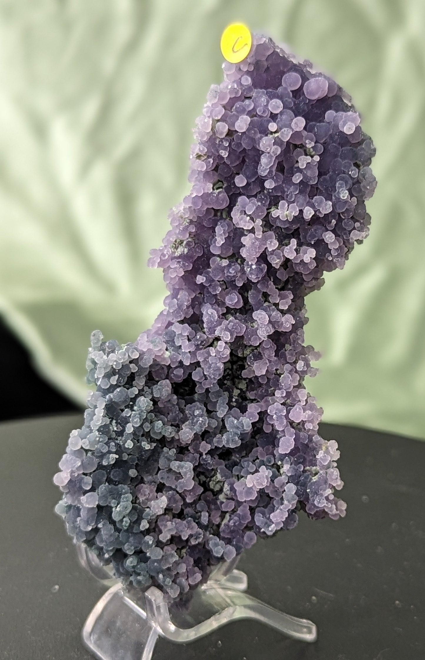 Grape Agate Clusters ~ Purple and Green Grape Agate Specimens ~ Botryoidal Purple Chalcedony Specimens