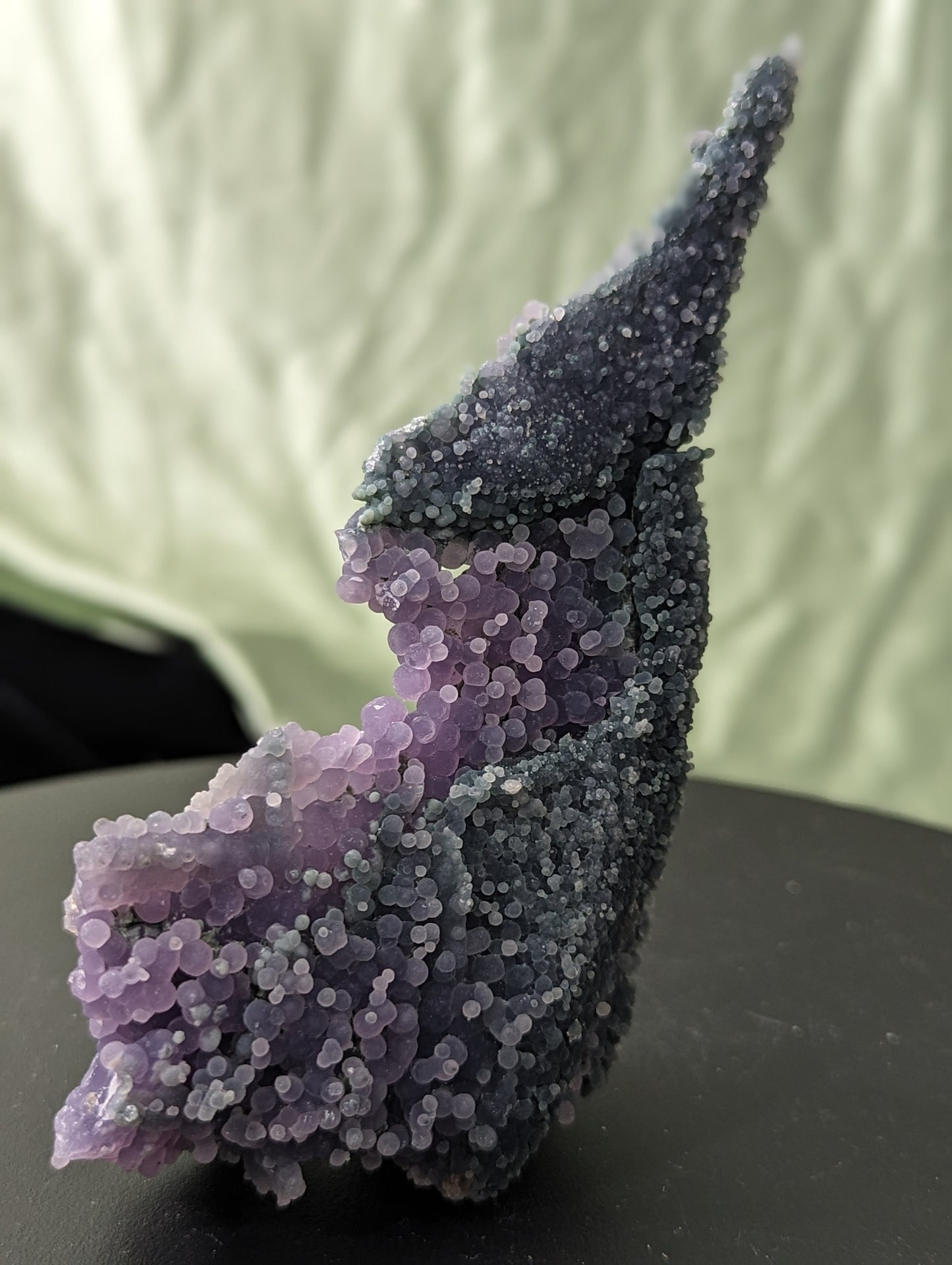 Grape Agate Clusters ~ Purple and Green Grape Agate Specimens ~ Botryoidal Purple Chalcedony Specimens