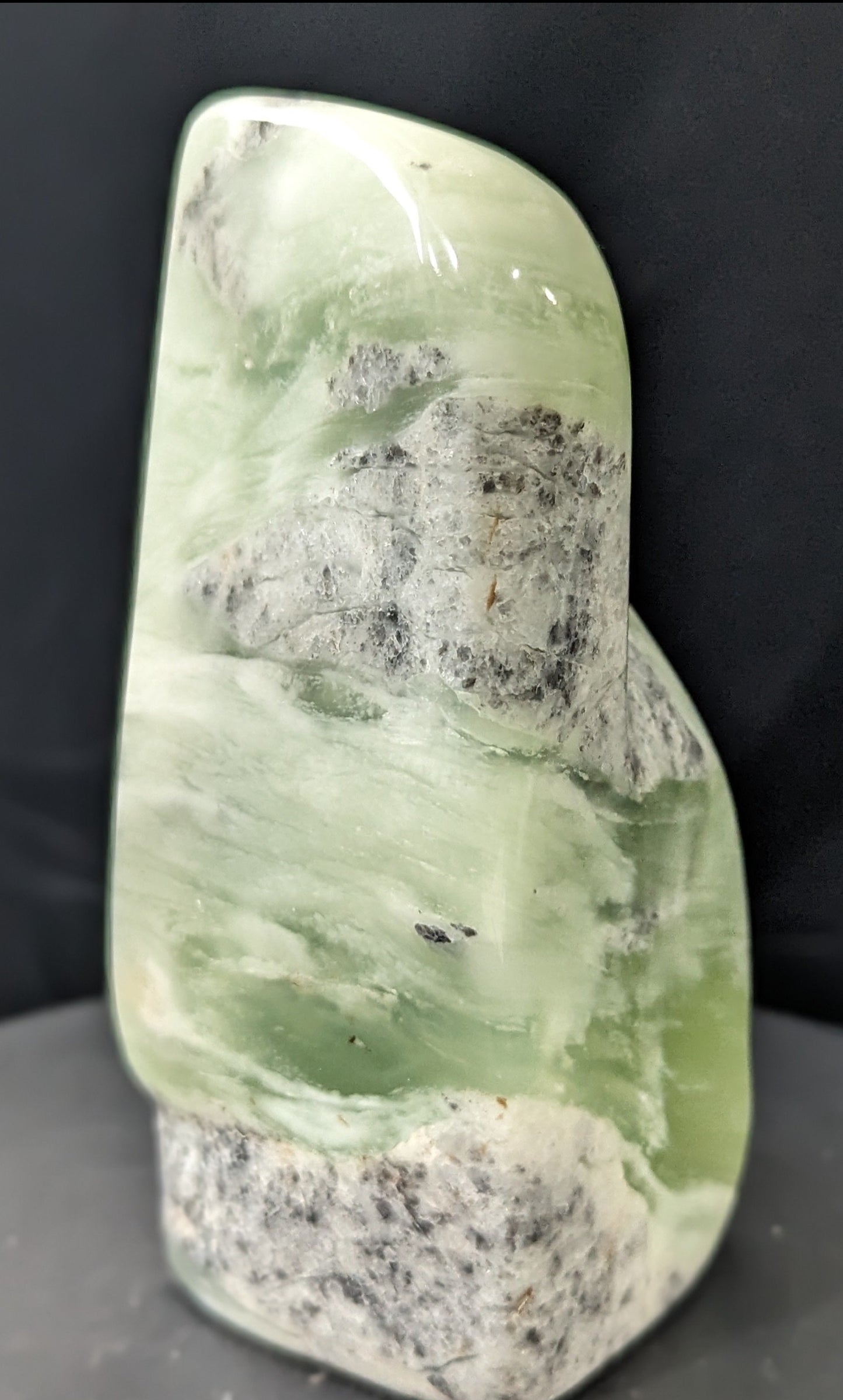 Large Green Jade Freeform