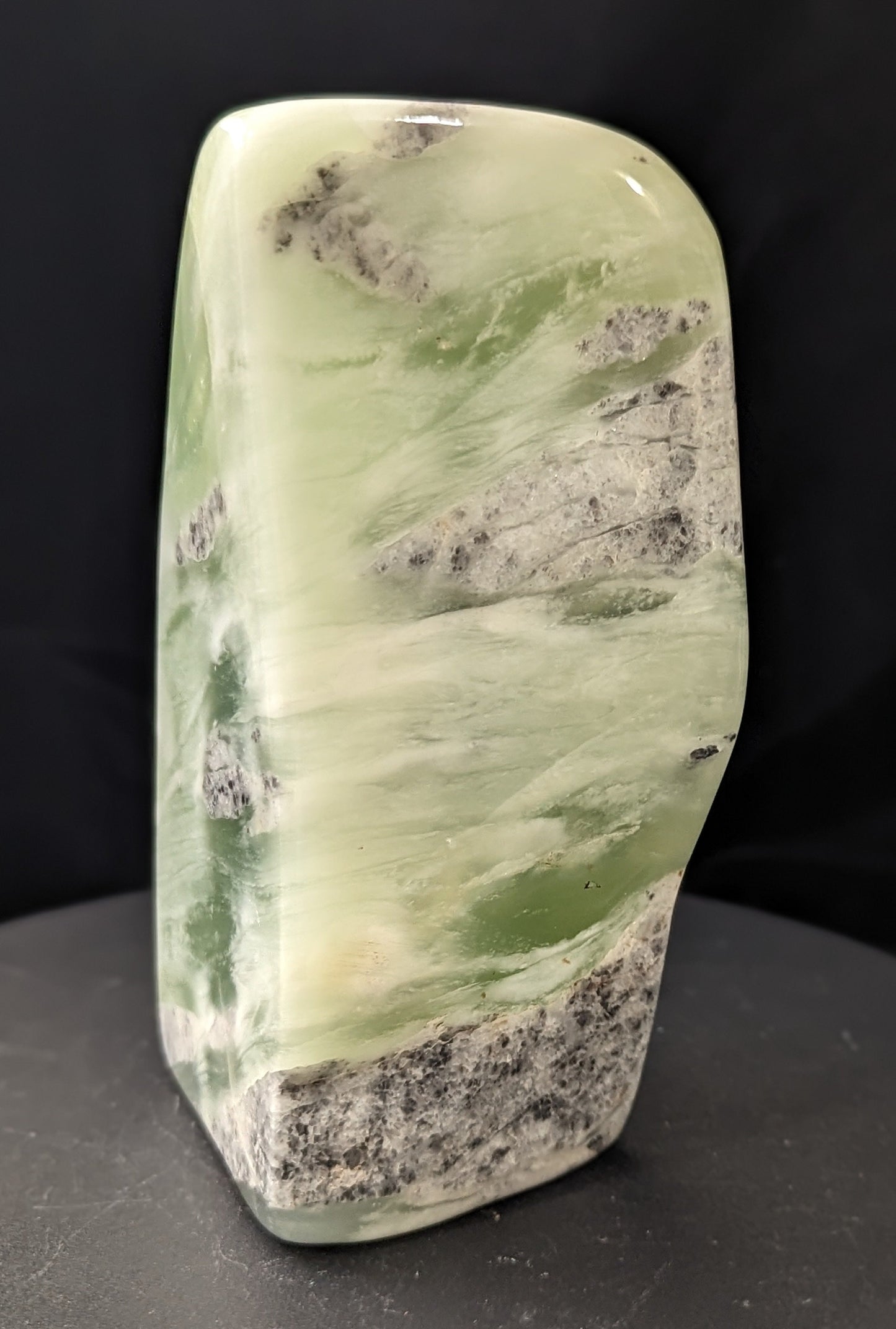 Large Green Jade Freeform