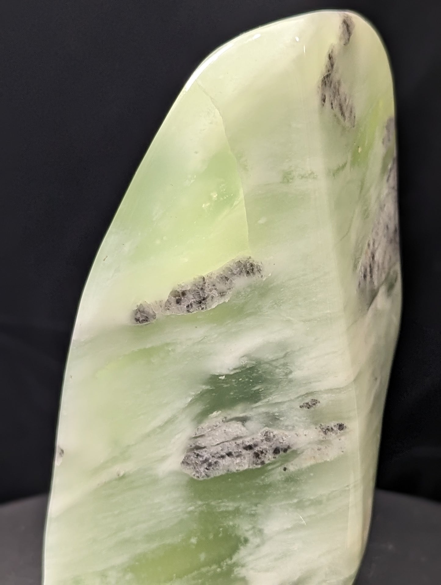 Large Green Jade Freeform