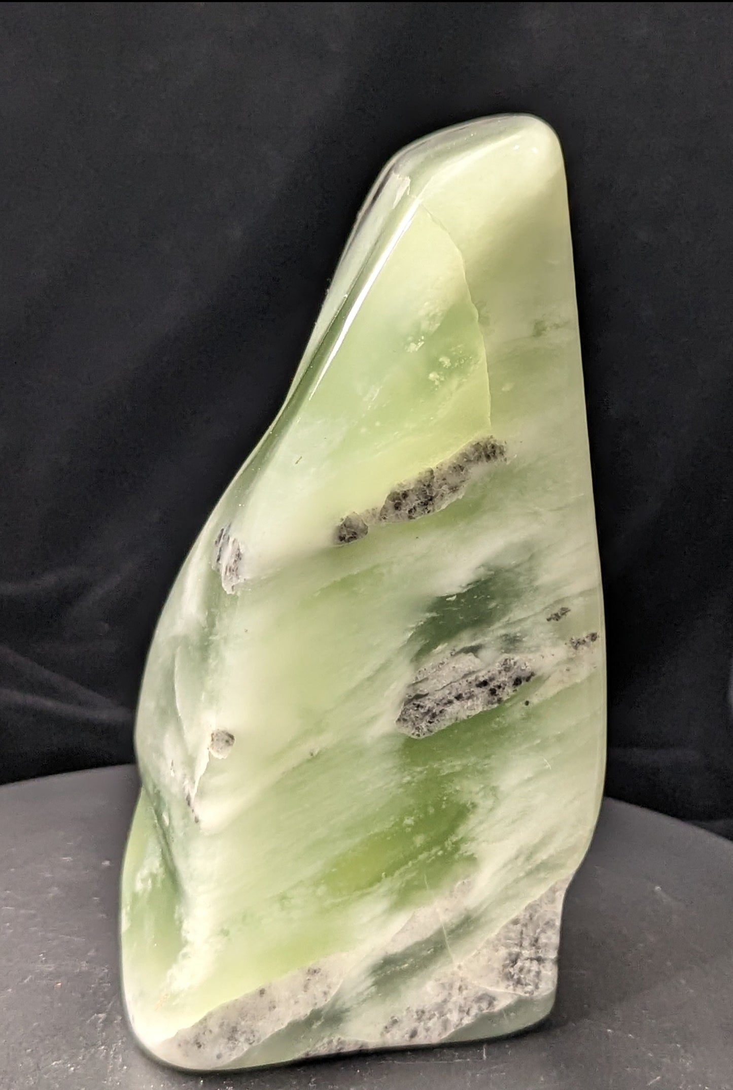 Large Green Jade Freeform