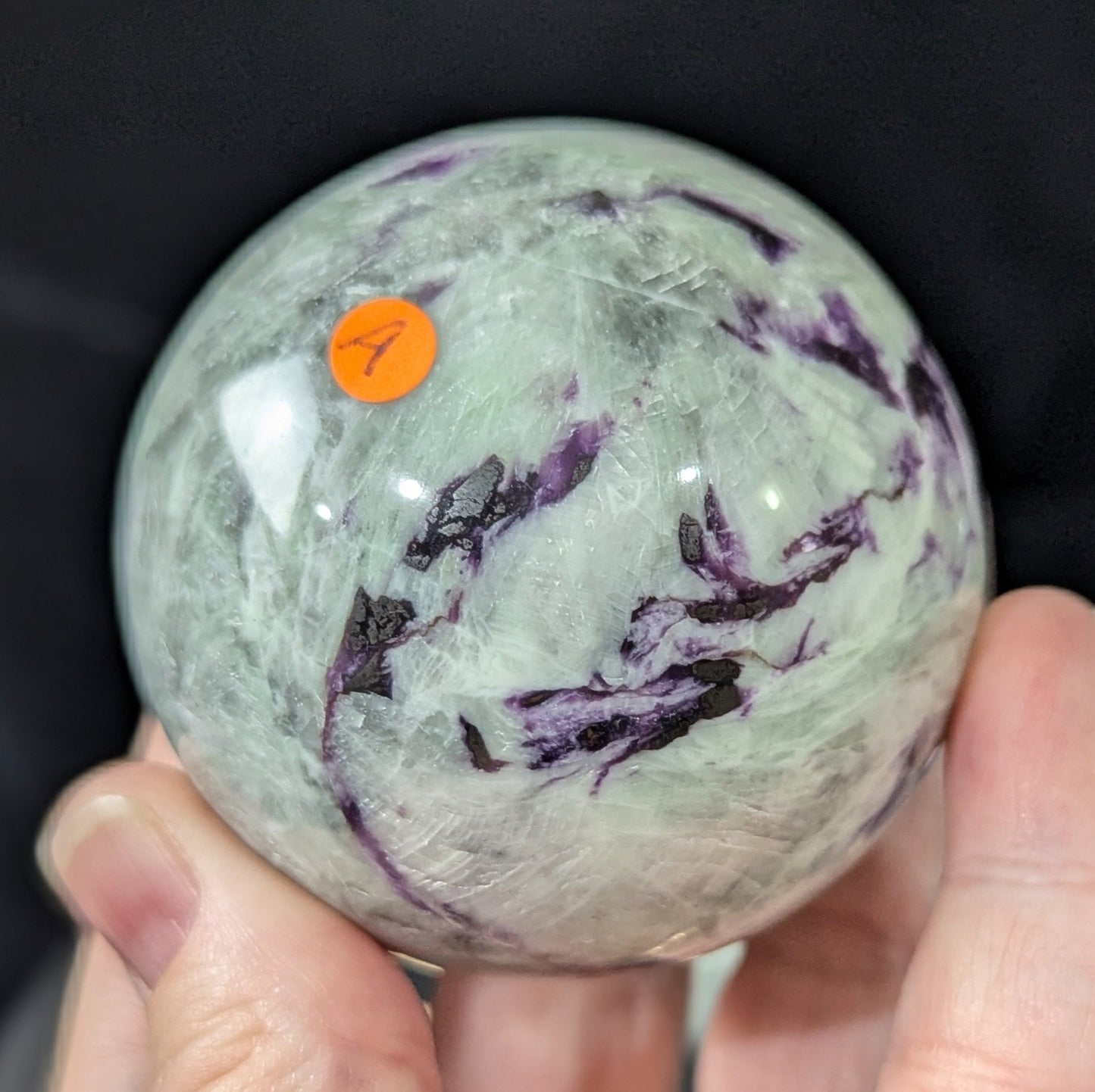 Kammererite Sphere ~ Rare Kammererite Crystal Sphere