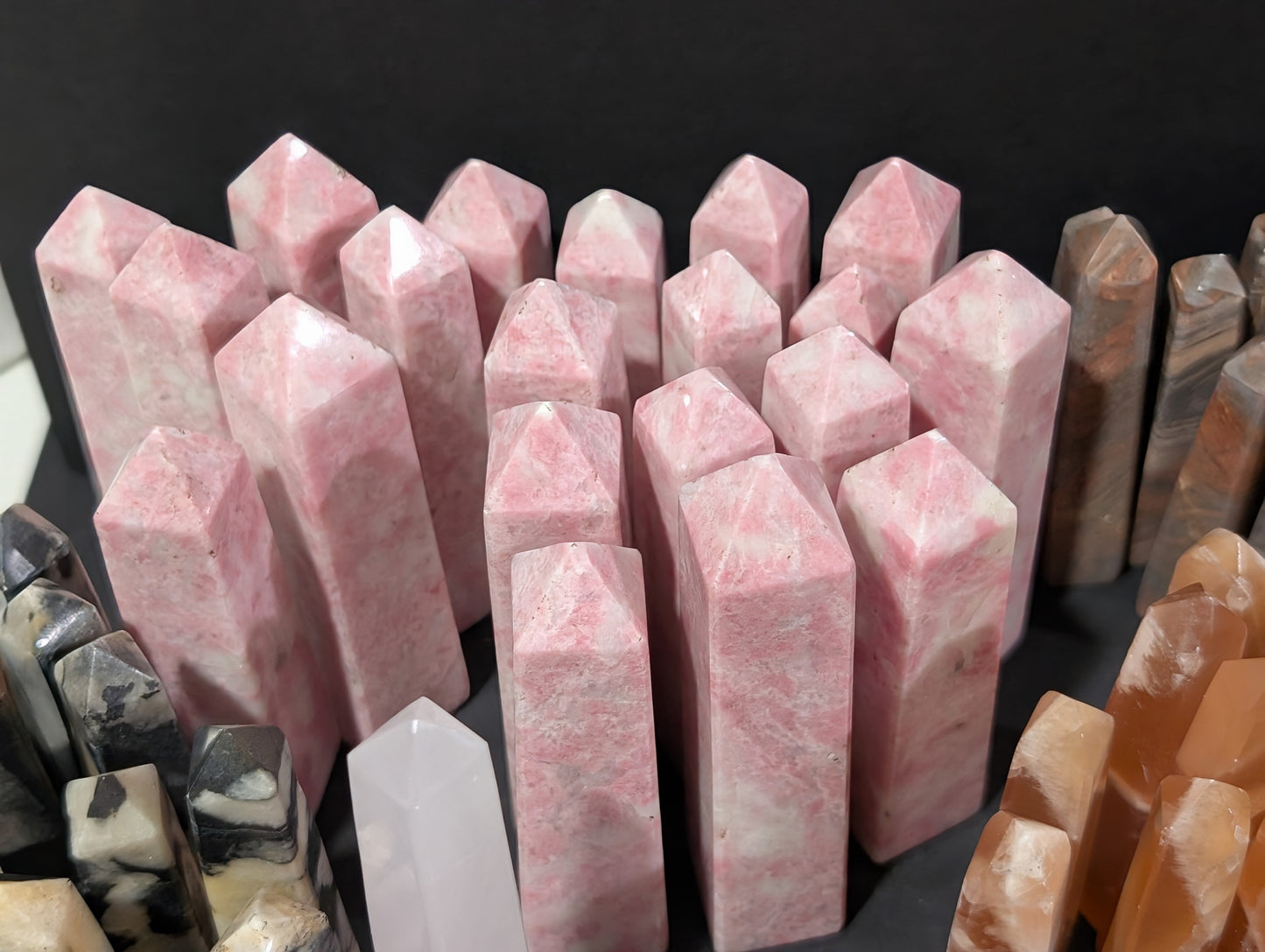 Crystal Mini Tower Gift Box ~ Hand Carved Crystal Mini Towers ~ Mystery Mini Tower Gift Box