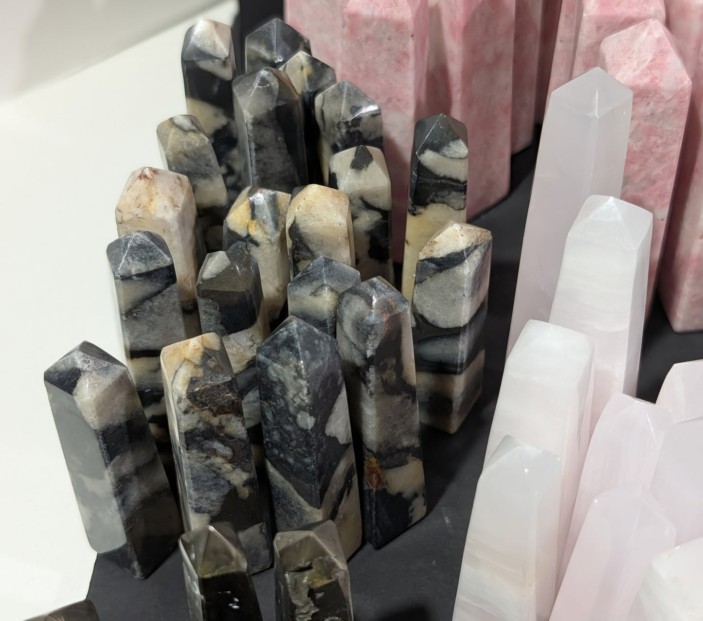 Crystal Mini Tower Gift Box ~ Hand Carved Crystal Mini Towers ~ Mystery Mini Tower Gift Box