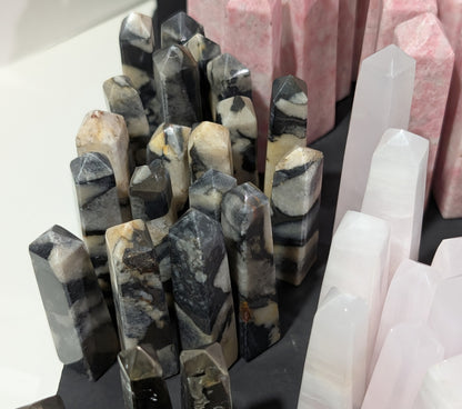 Crystal Mini Tower Gift Box ~ Hand Carved Crystal Mini Towers ~ Mystery Mini Tower Gift Box