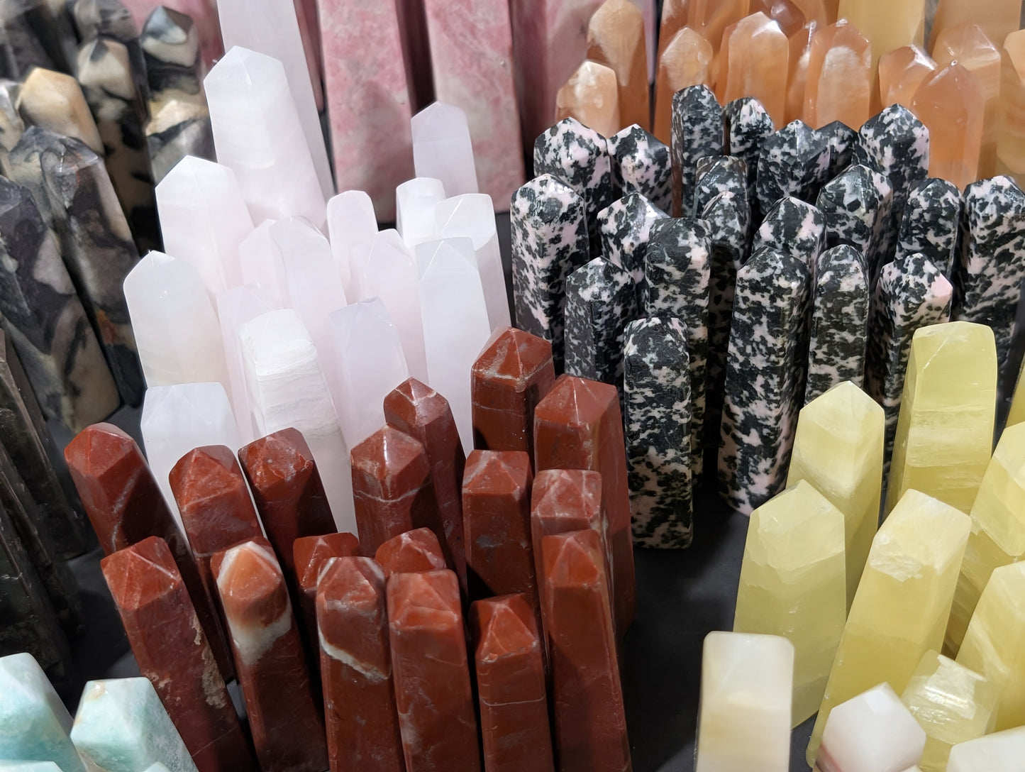 Crystal Mini Tower Gift Box ~ Hand Carved Crystal Mini Towers ~ Mystery Mini Tower Gift Box