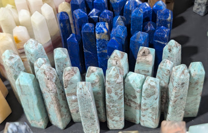 Crystal Mini Tower Gift Box ~ Hand Carved Crystal Mini Towers ~ Mystery Mini Tower Gift Box