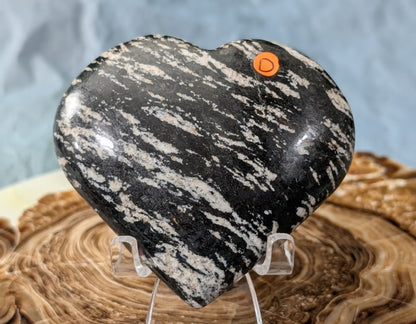 Pakistani Zebra Jasper Heart