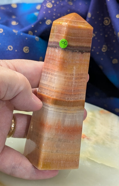 Peach Calcite Tower