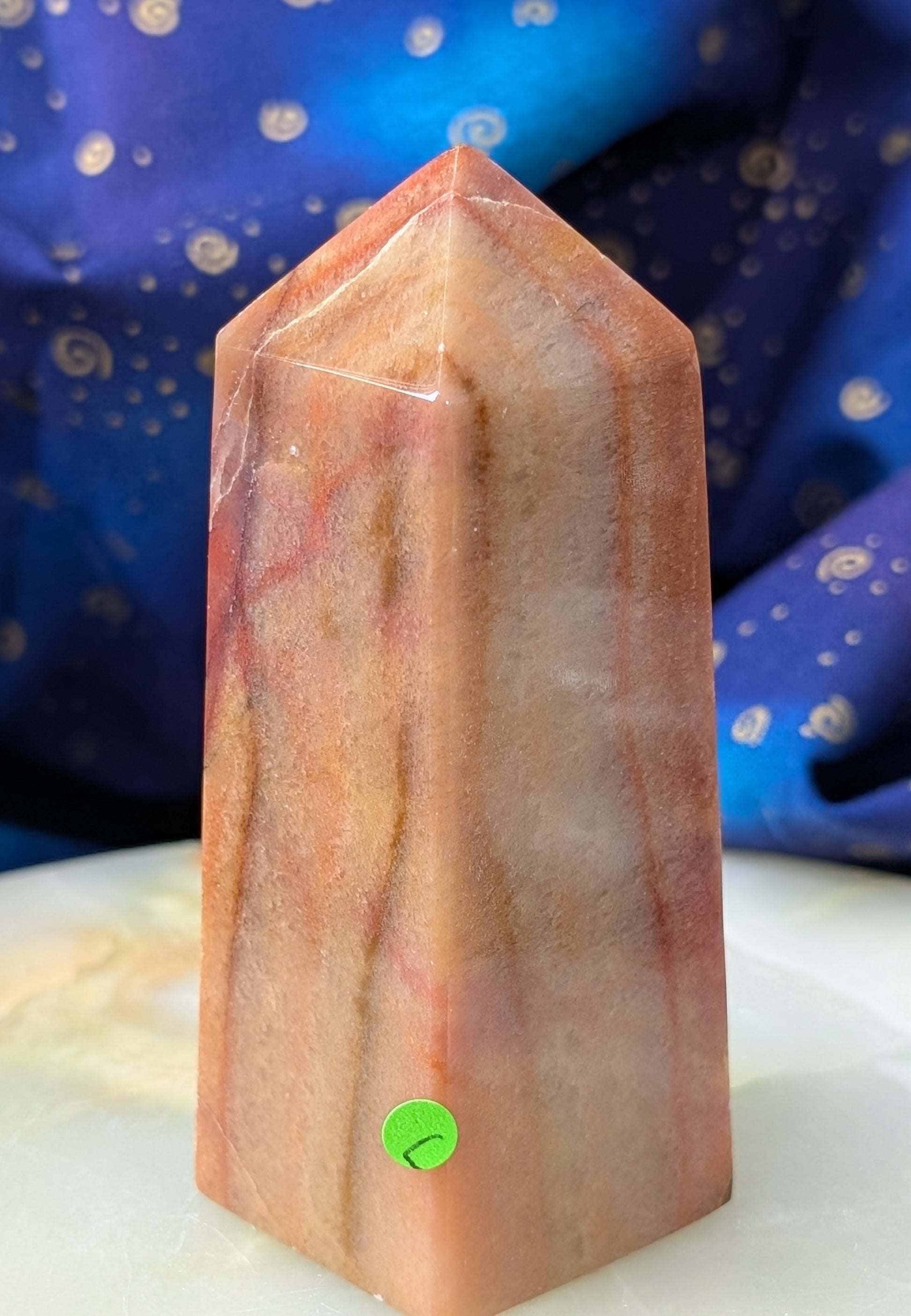Peach Calcite Tower