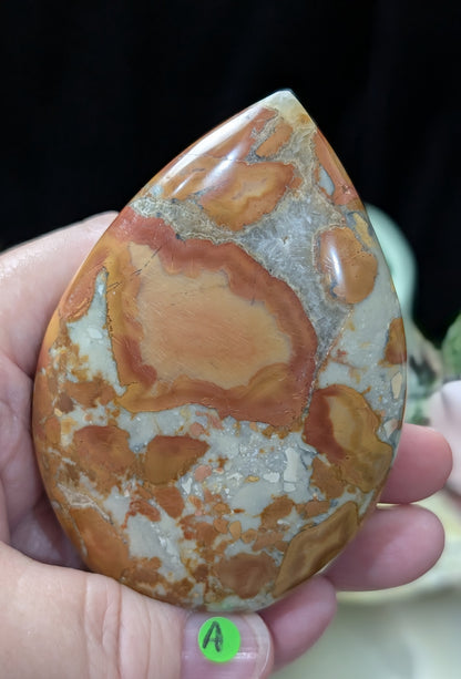 Peach Maligano Jasper Flame