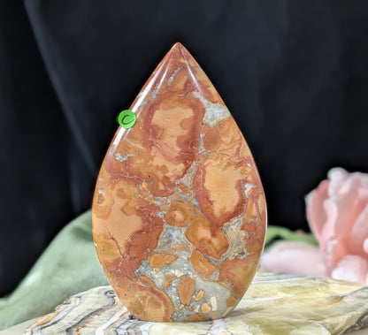 Peach Maligano Jasper Flame