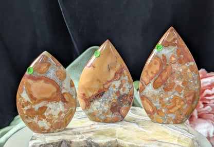 Peach Maligano Jasper Flames