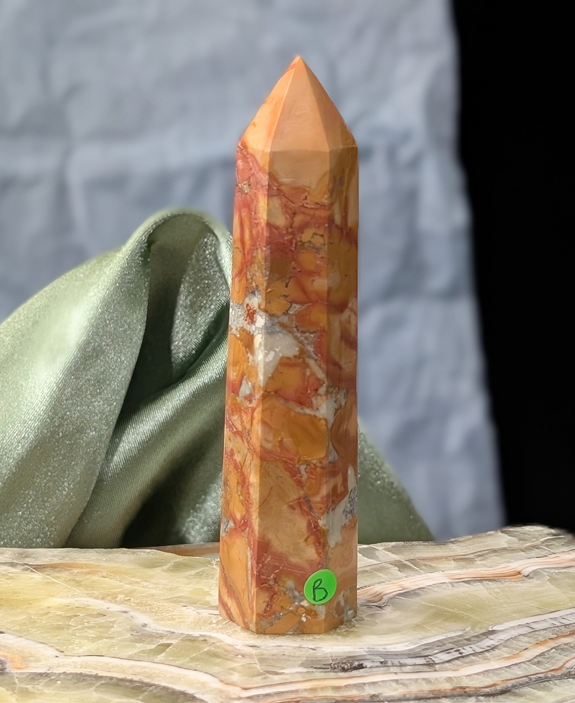 Peach Maligano Jasper Tower