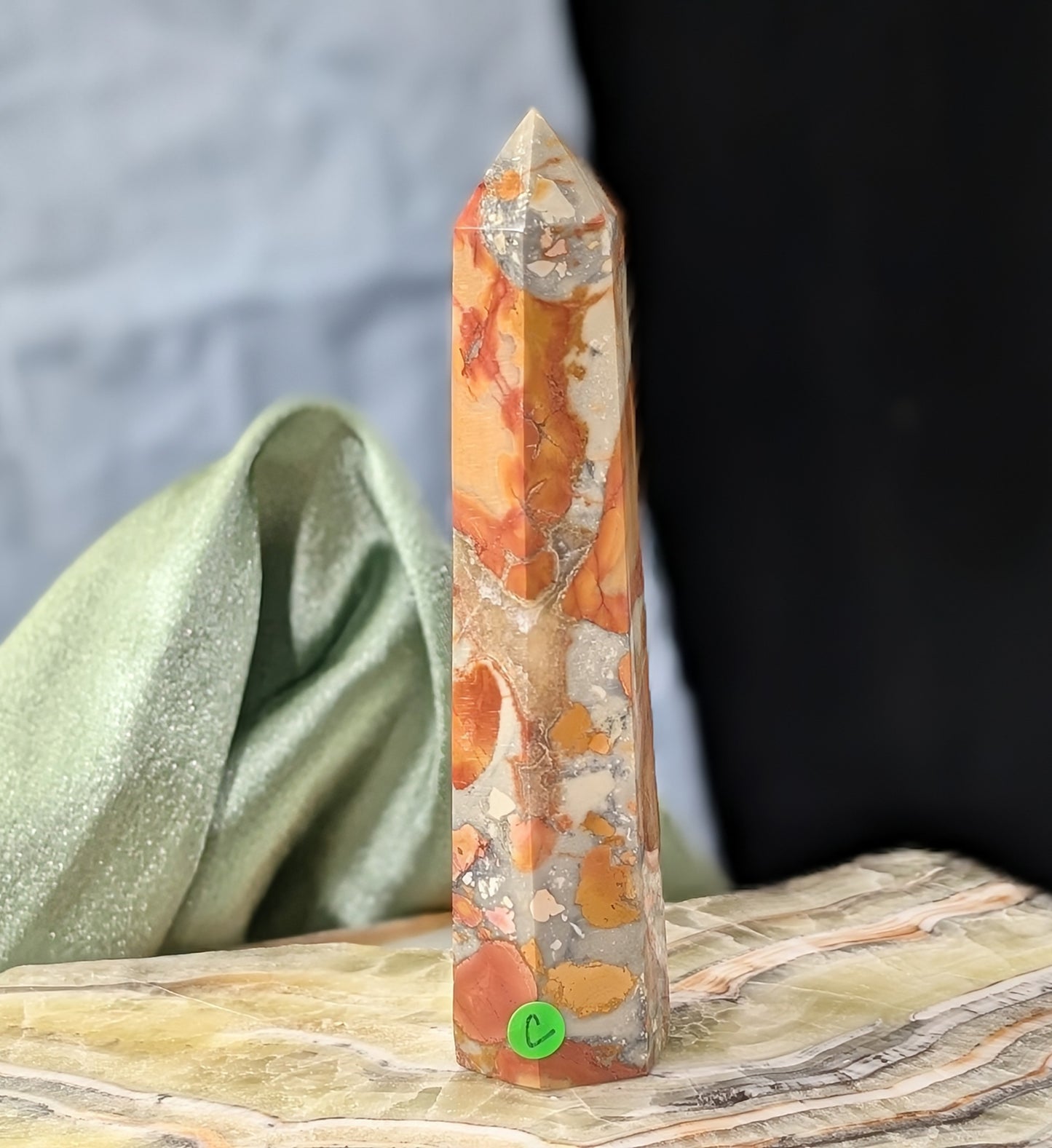 Peach Maligano Jasper Tower
