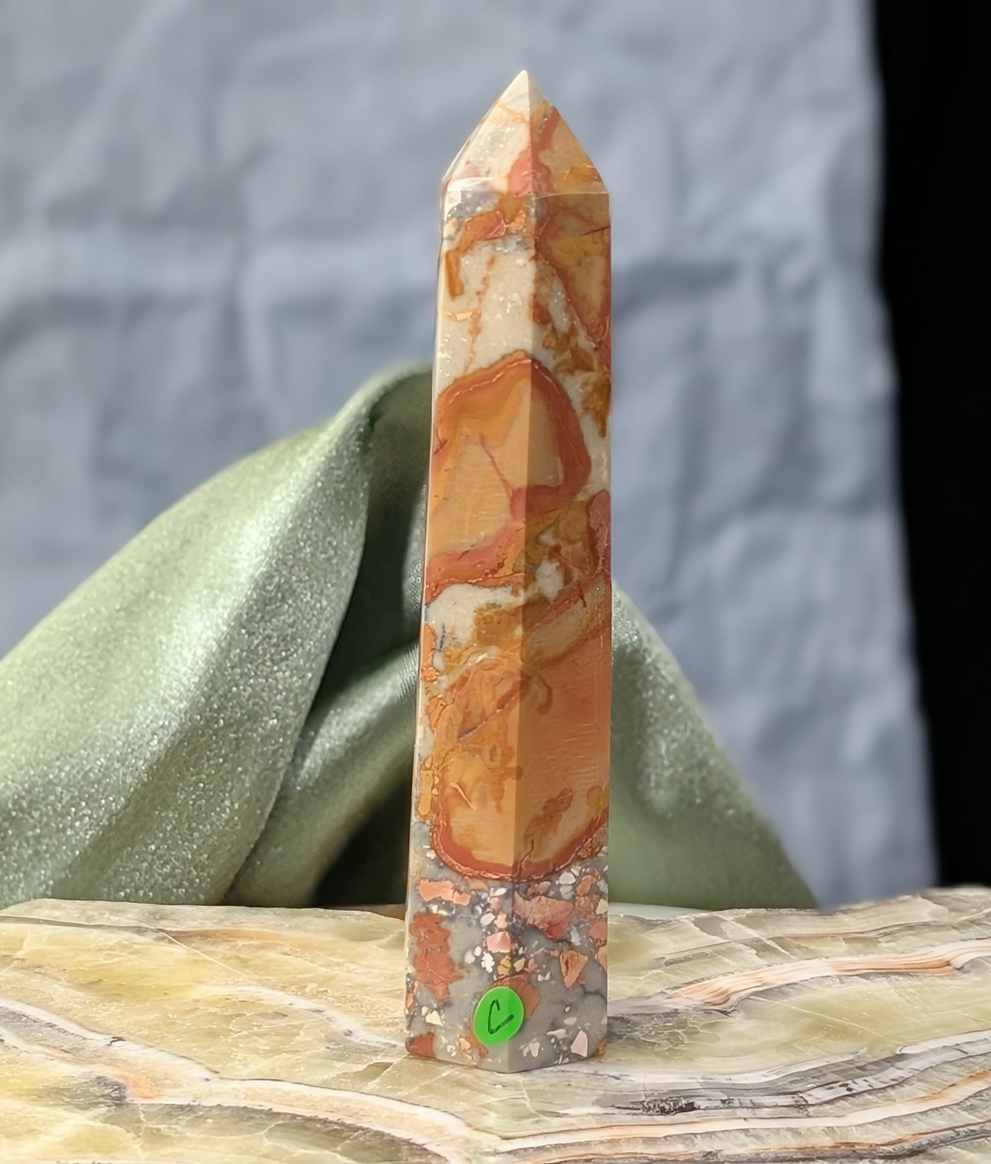 Peach Maligano Jasper Tower