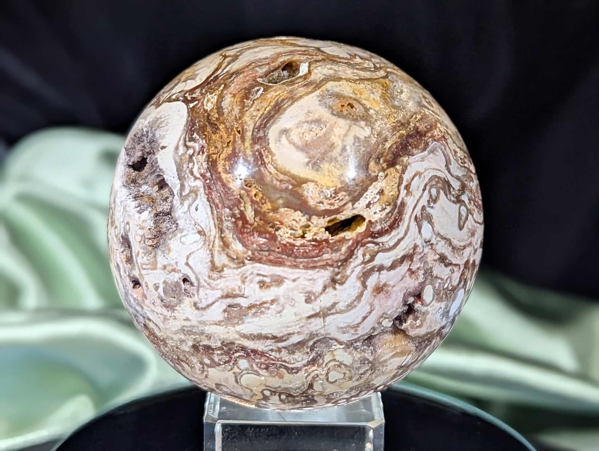 Petrified Wood Sphere