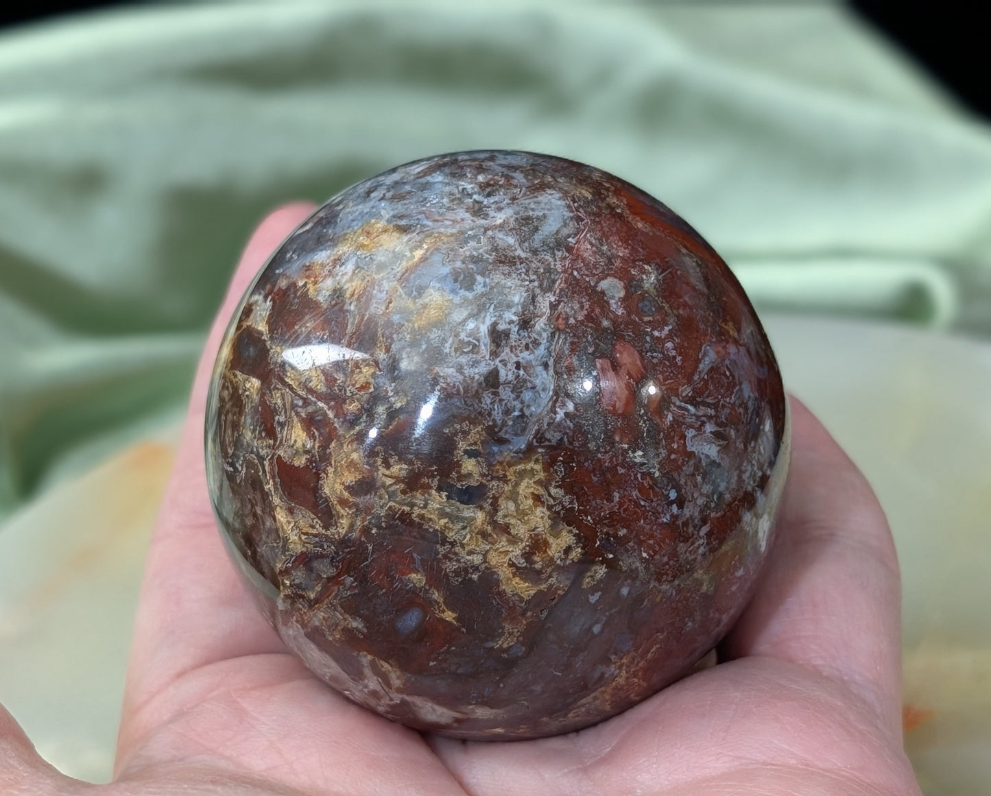 Petrified Wood Sphere