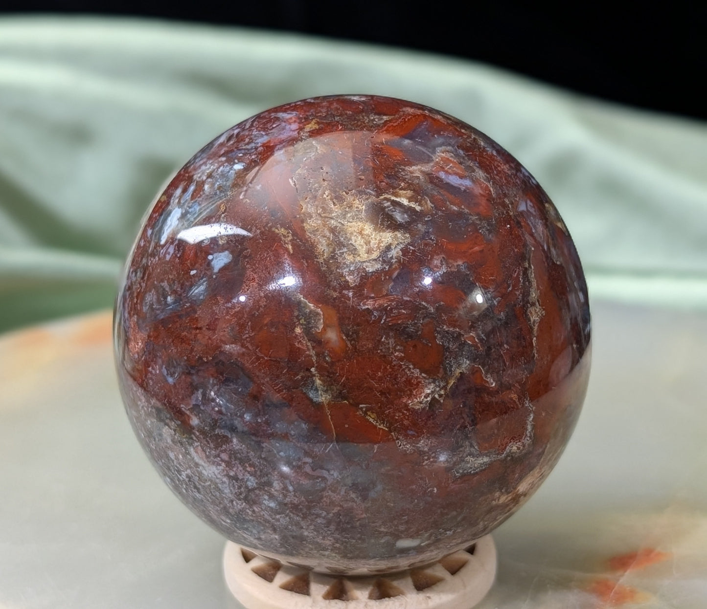 Petrified Wood Sphere