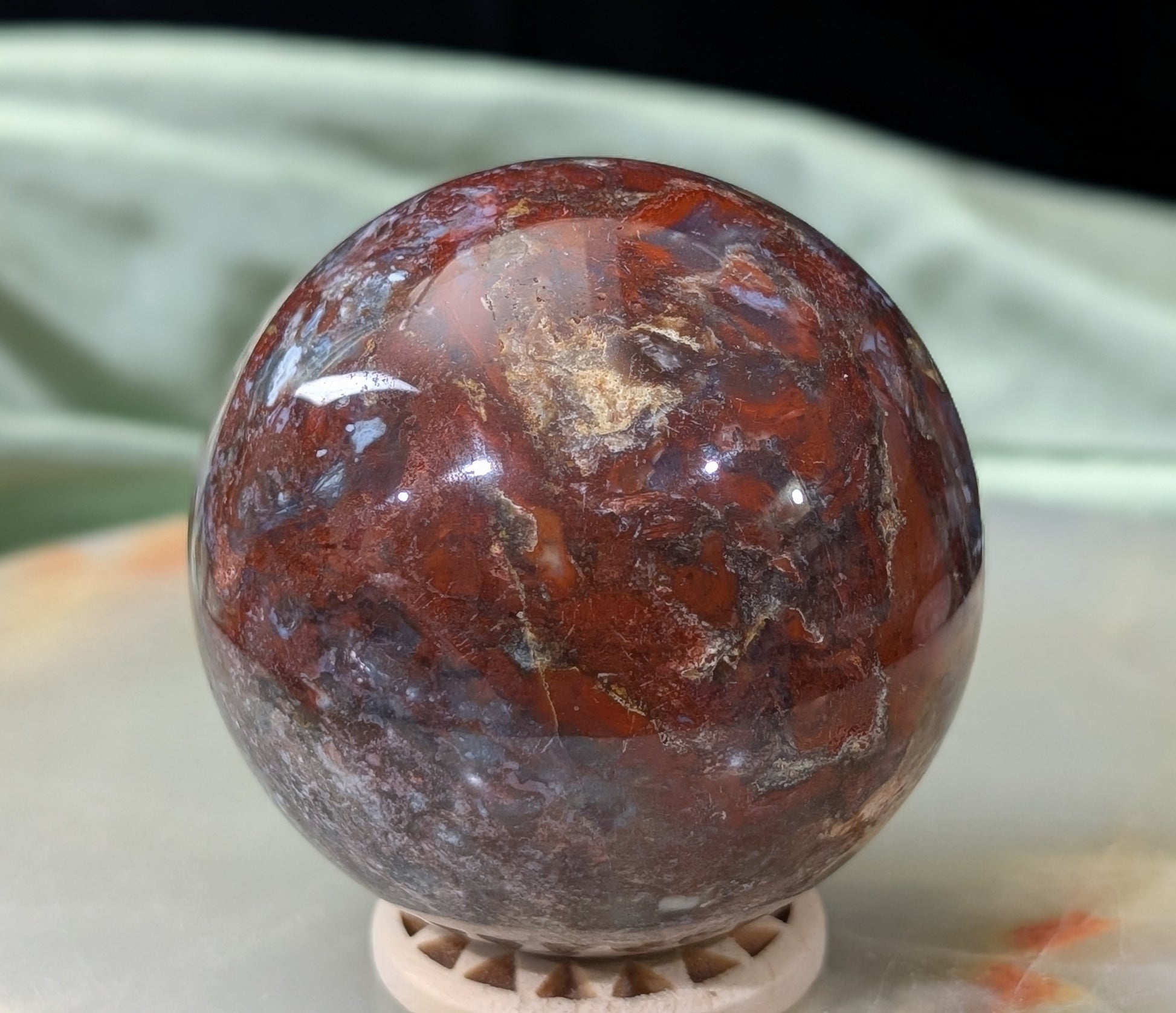 Petrified Wood Sphere