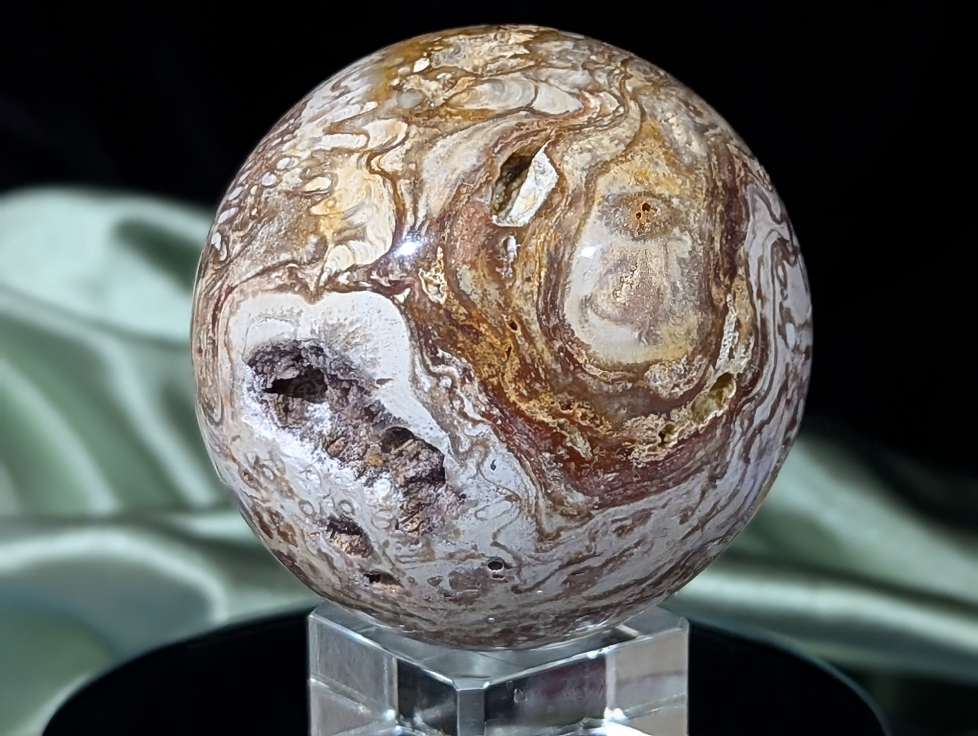 Petrified Wood Sphere