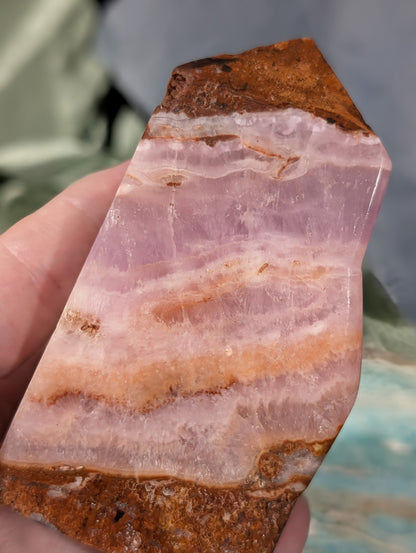 Pink Aragonite Freeform