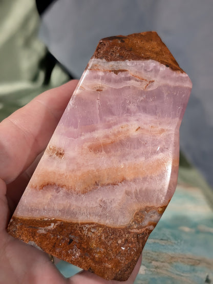 Pink Aragonite Freeform