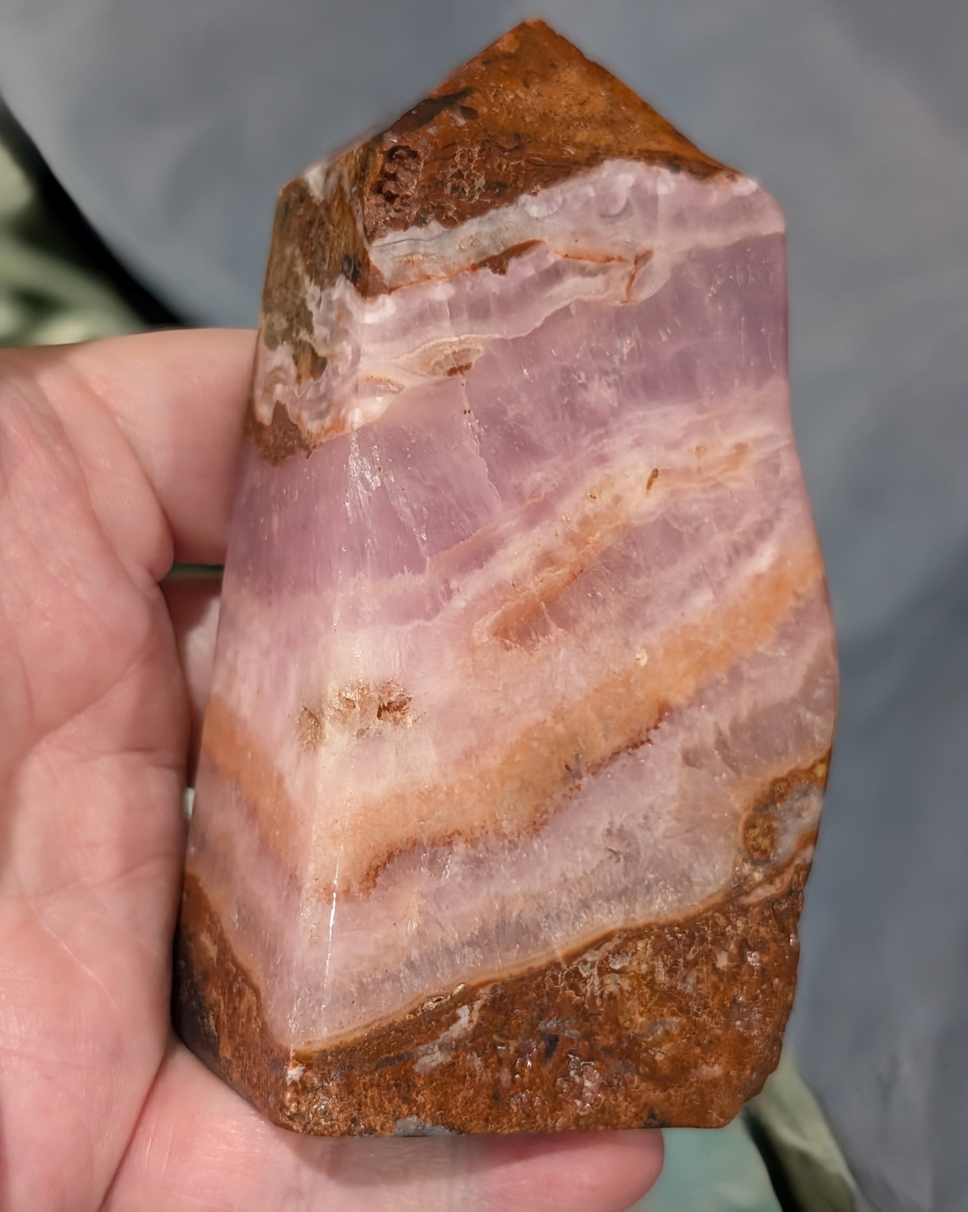 Pink Aragonite Freeform