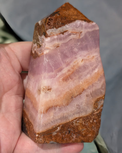 Pink Aragonite Freeform
