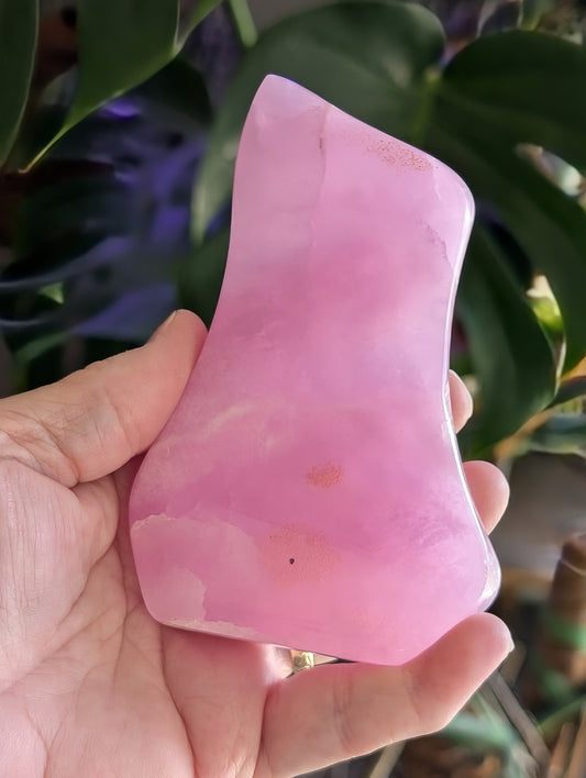 Pink Aragonite Freeform