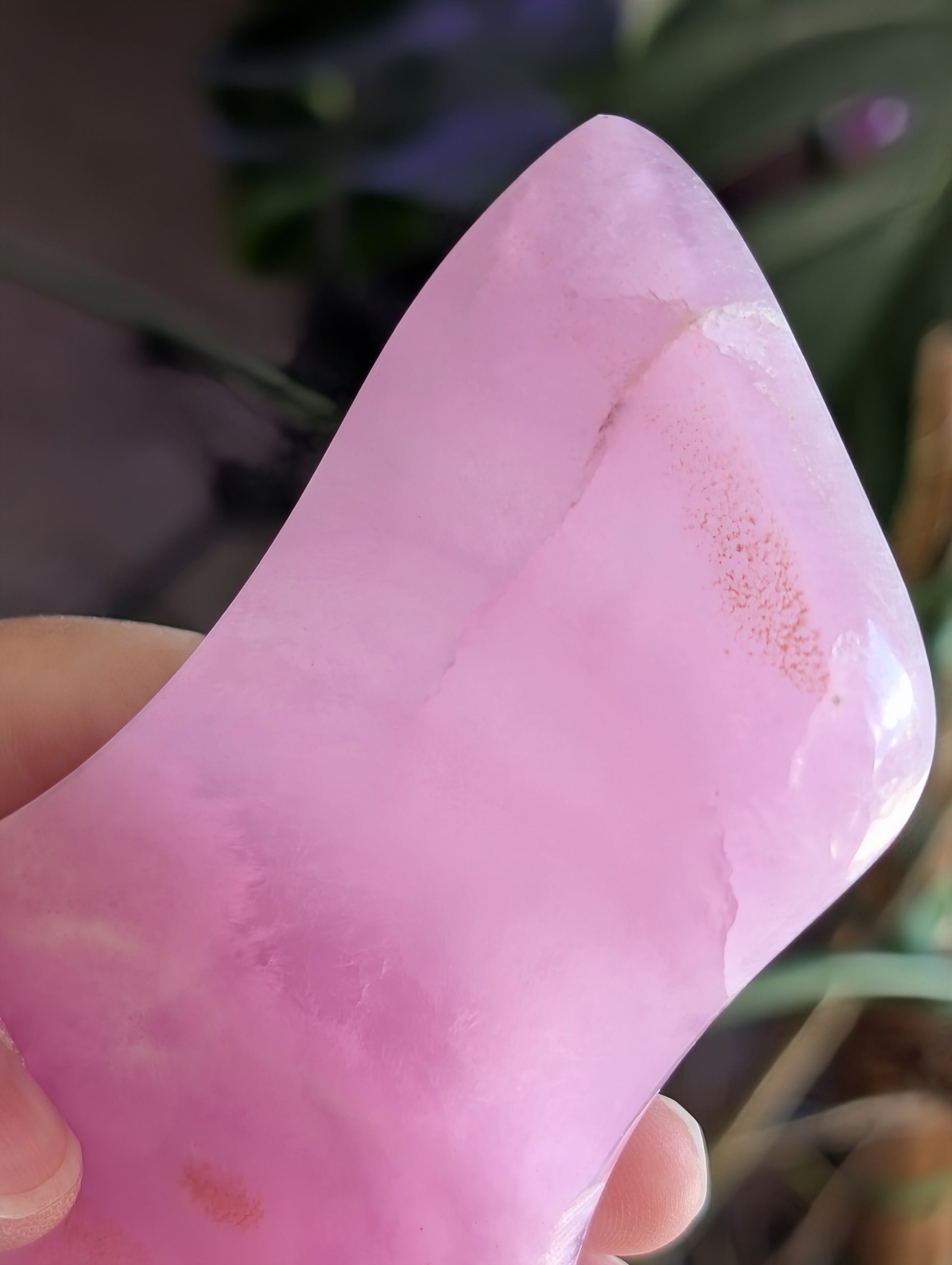Pink Aragonite Freeform