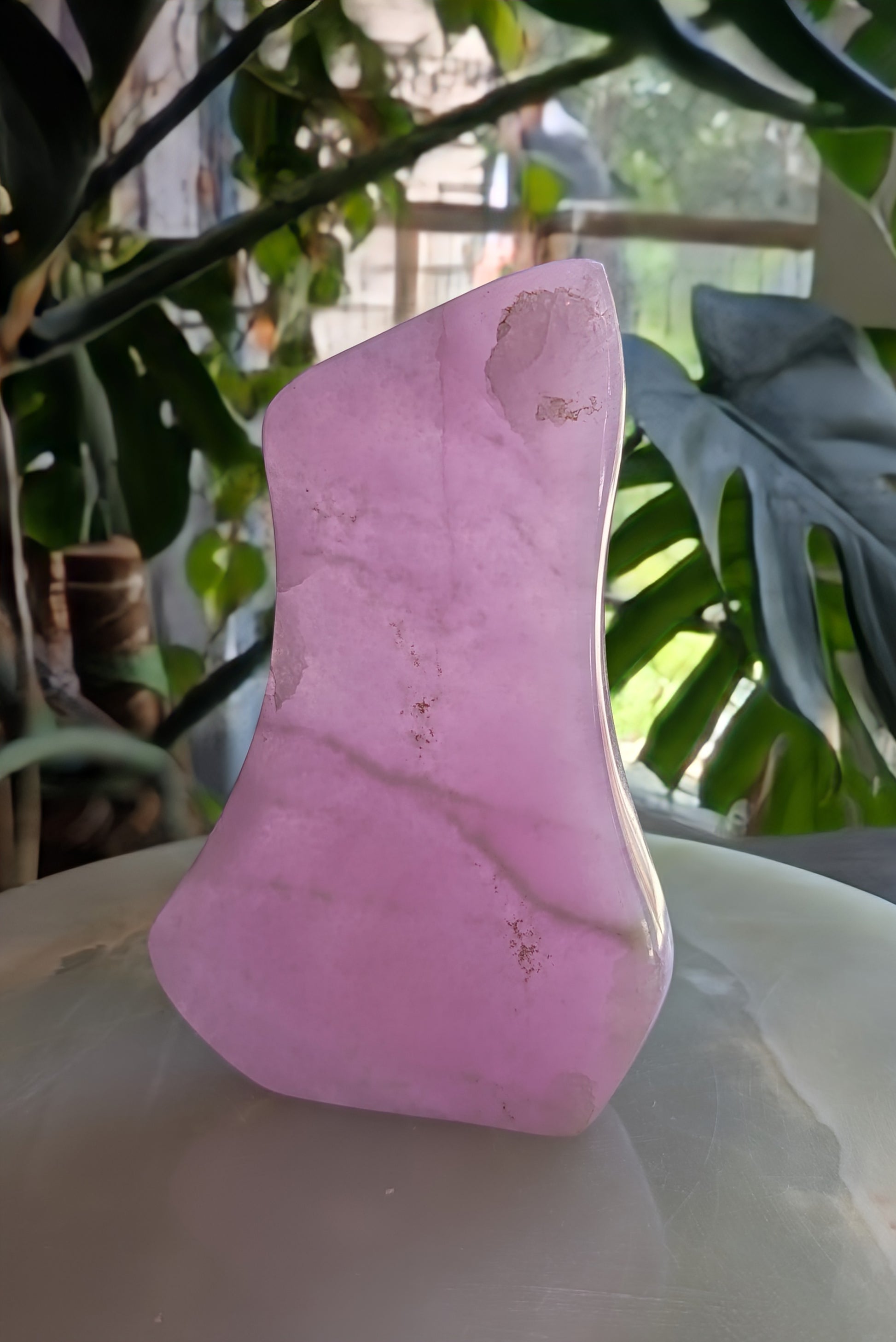 Pink Aragonite Freeform