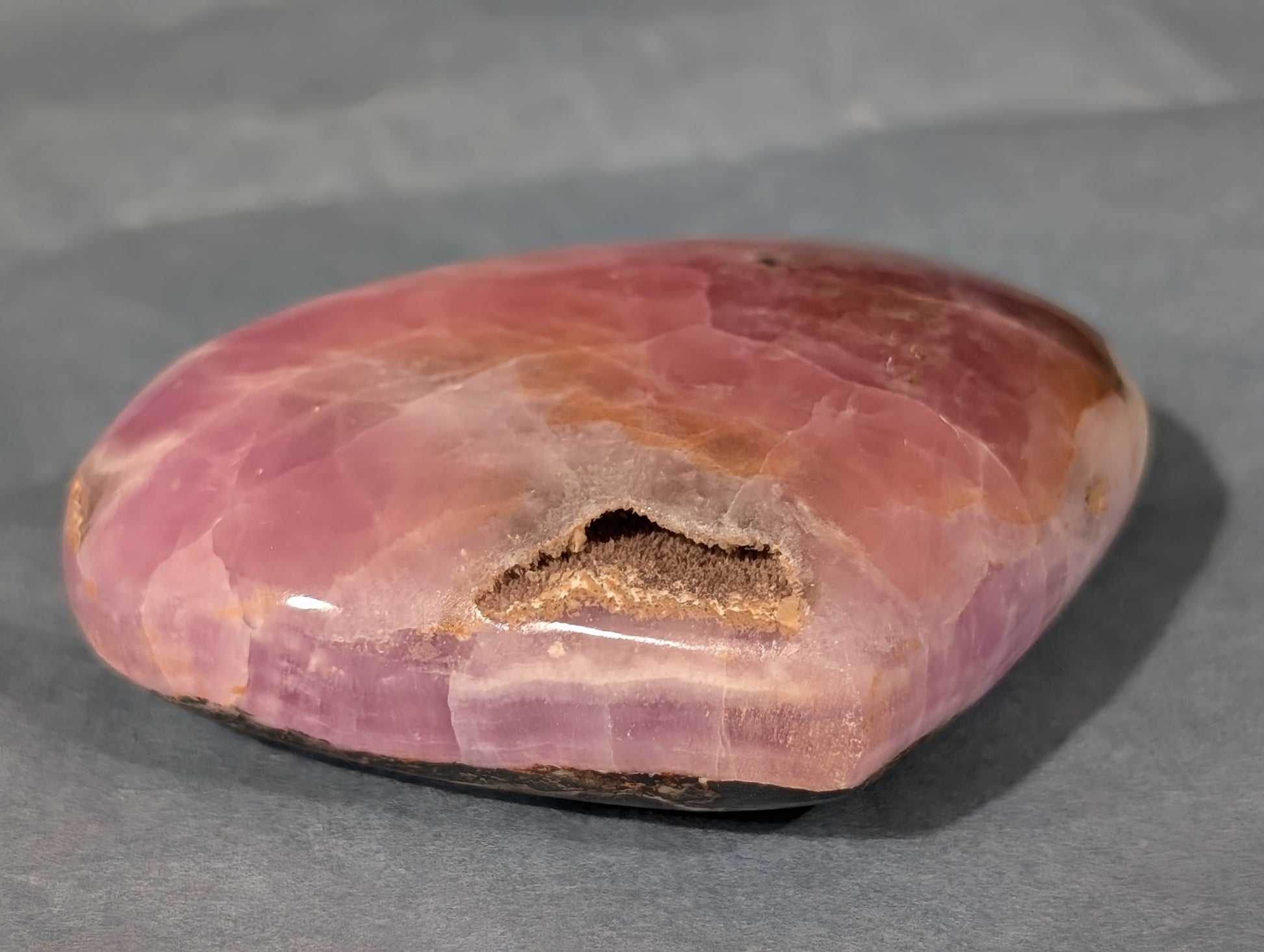 AAA Quality Pink Aragonite Heart
