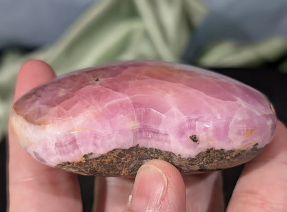 AAA Quality Pink Aragonite Heart