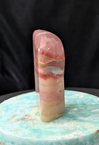 Pink Banded Calcite Freeform