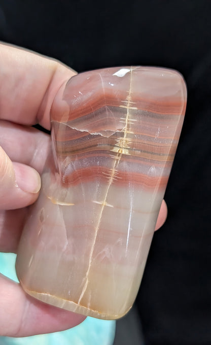 Pink Banded Calcite Freeform