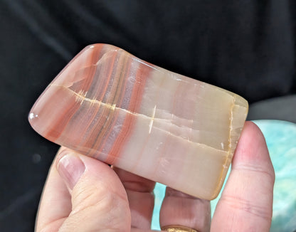 Pink Banded Calcite Freeform