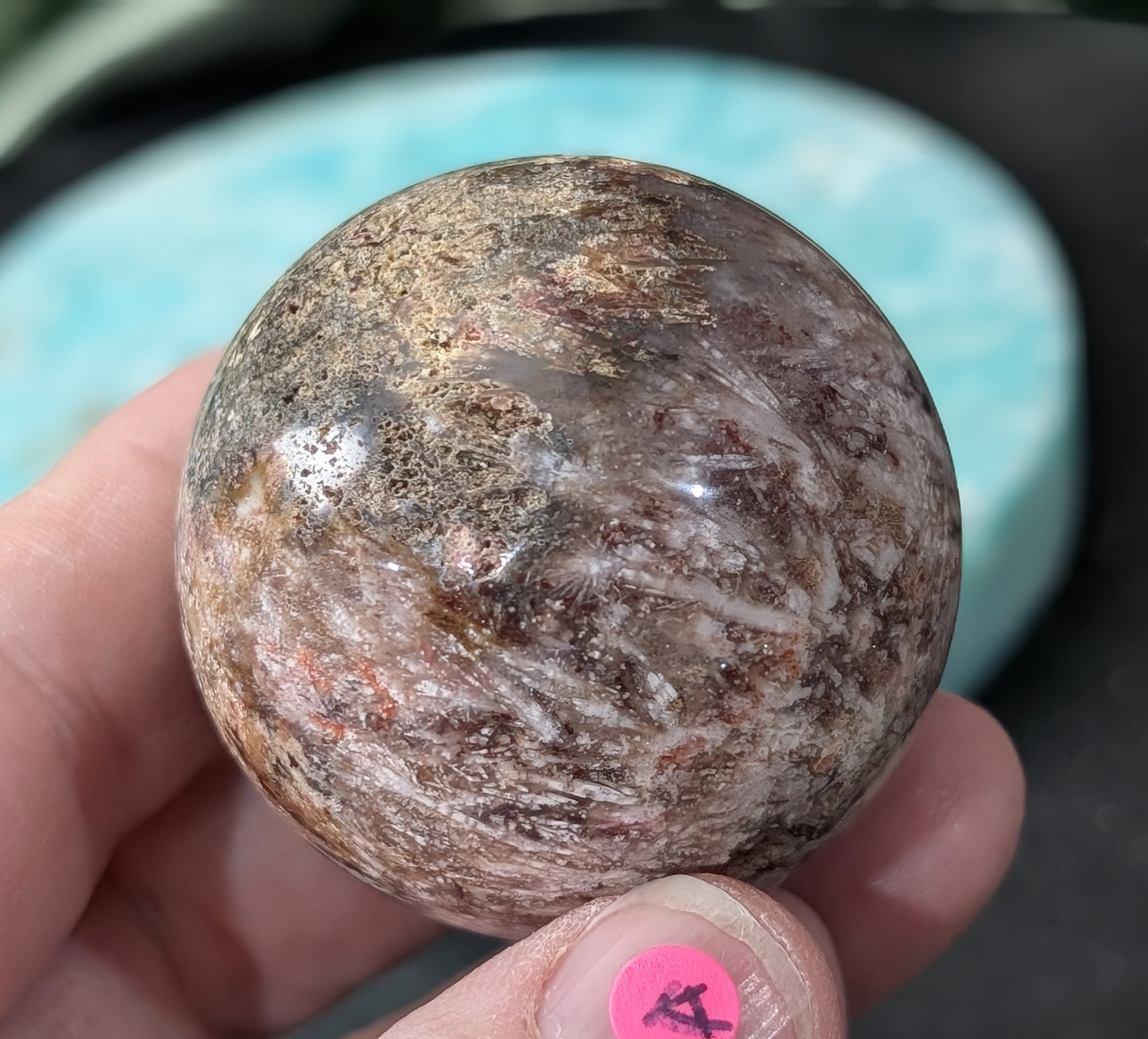Pink Chalcedony Sphere