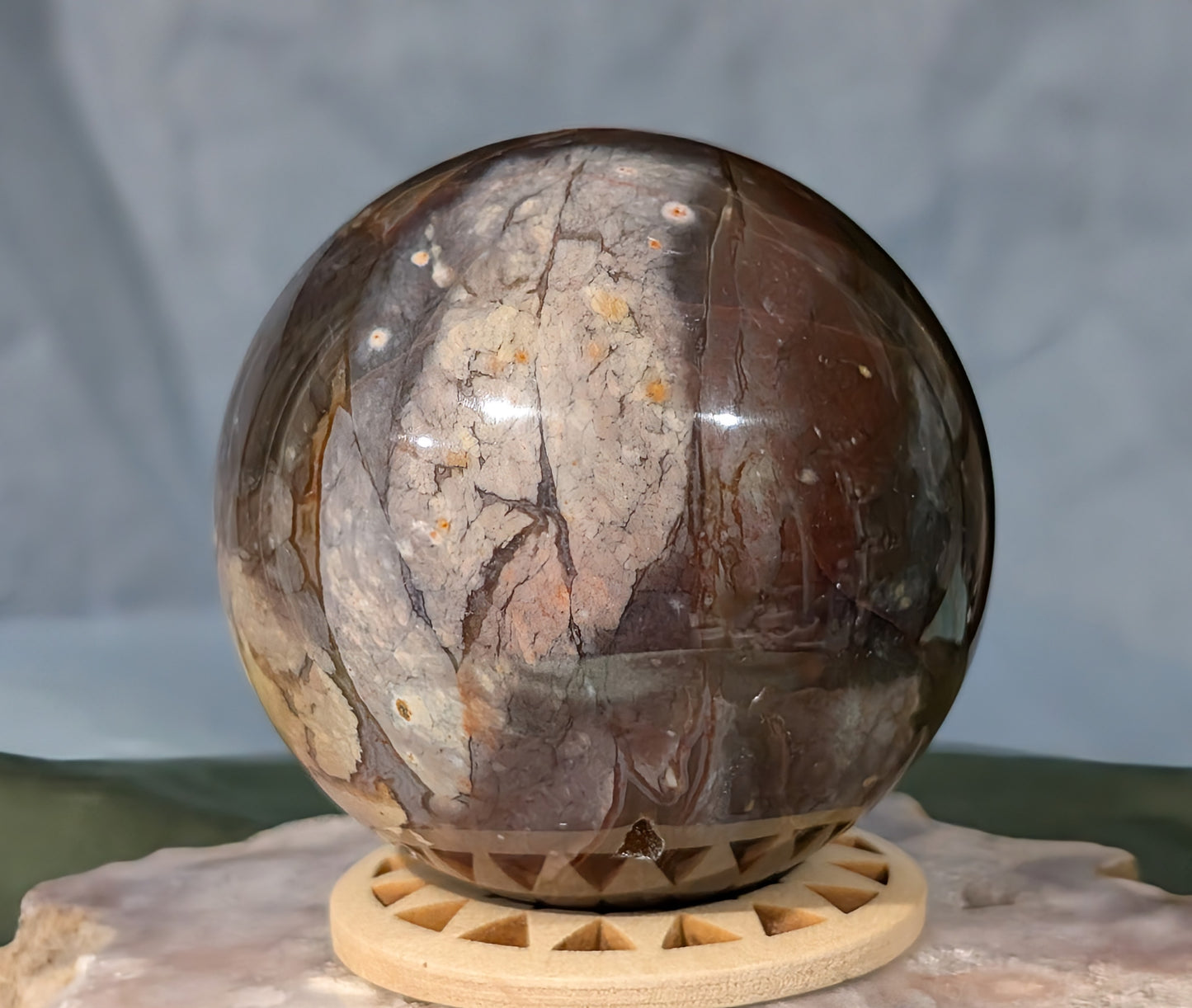 Pink Chalcedony Sphere