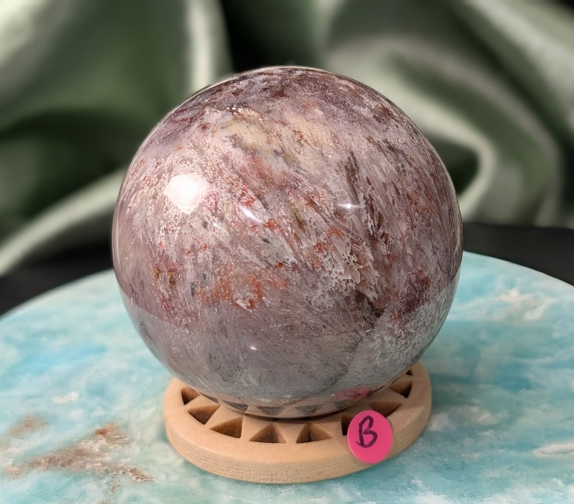 Pink Chalcedony Sphere