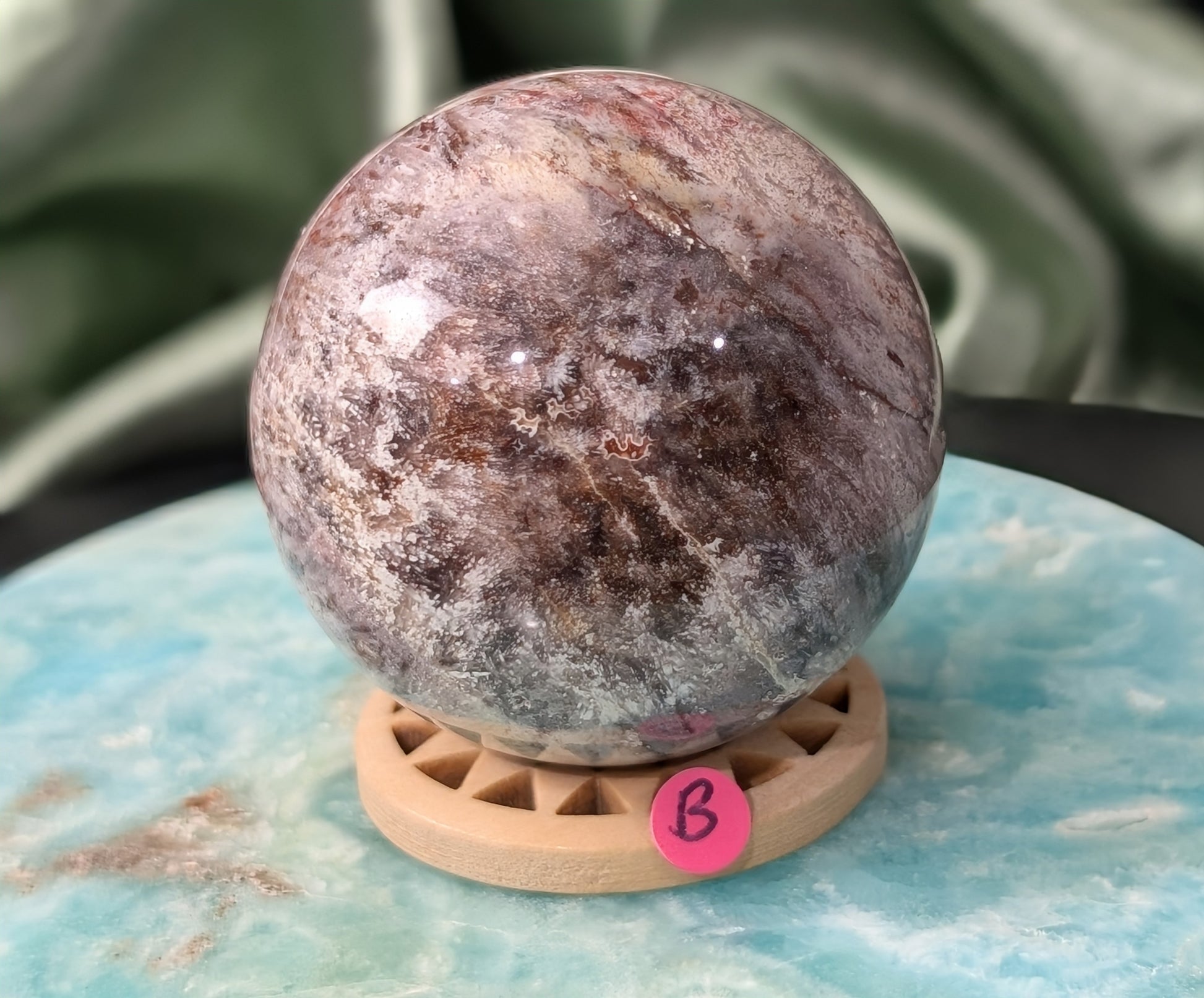 Pink Chalcedony Sphere