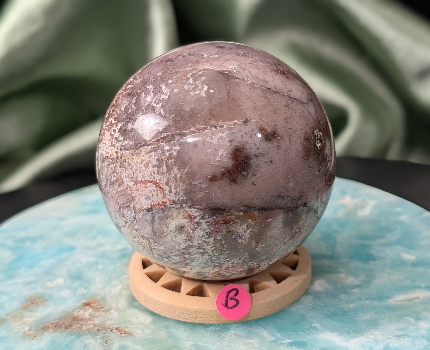 Pink Chalcedony Sphere